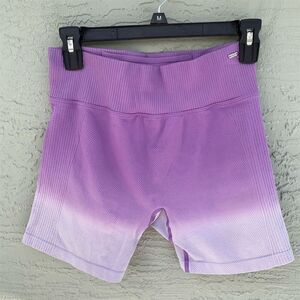 Victoria's Secret PINK Seamless Ombré Biker Shorts Purple Sz Medium